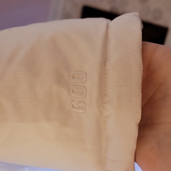 THE NORTH FACE white puffer ski jacket with belt - Picture 2 of 9